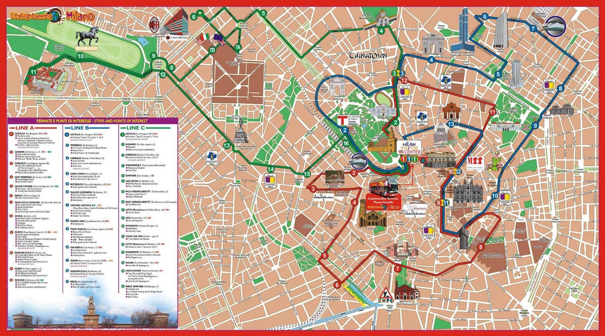 mapa de la casa milà