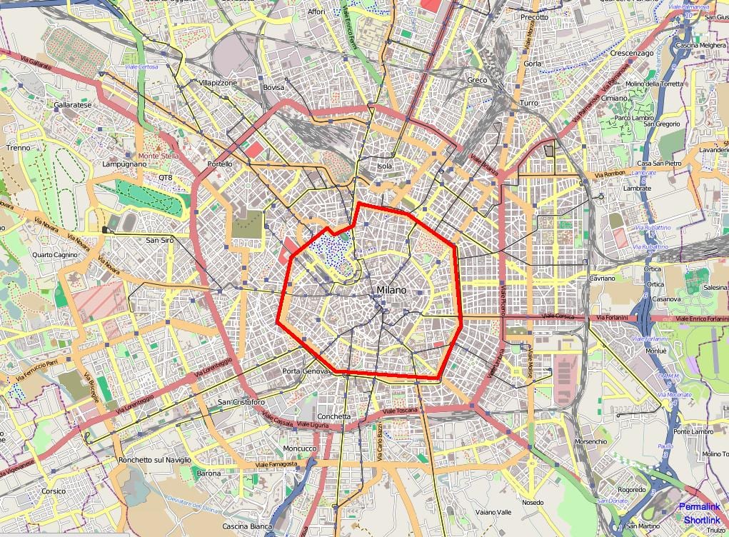 milà zona c mapa