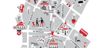 Mapa de brera de milà