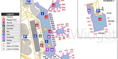 Mapa de milà aeroports i estacions de tren