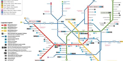 Mapa de lampugnano estació d'autobusos de milà