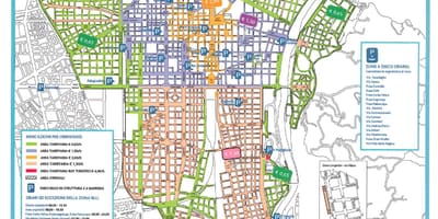 Mapa de milà aparcament 
