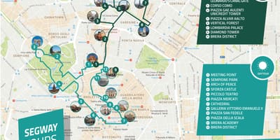 Milà recorregut a peu mapa