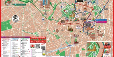 Milà hop on hop off mapa de rutes