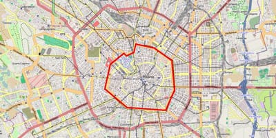 Milà zona c mapa