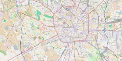 Mapa de milano rogoredo estació de tren