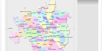 Mapa de milà districtes