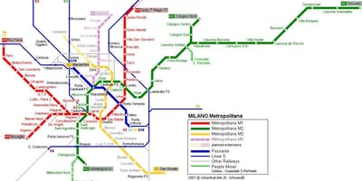 Milà plànol de metro de 2016
