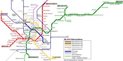 Milà plànol de metro de 2016